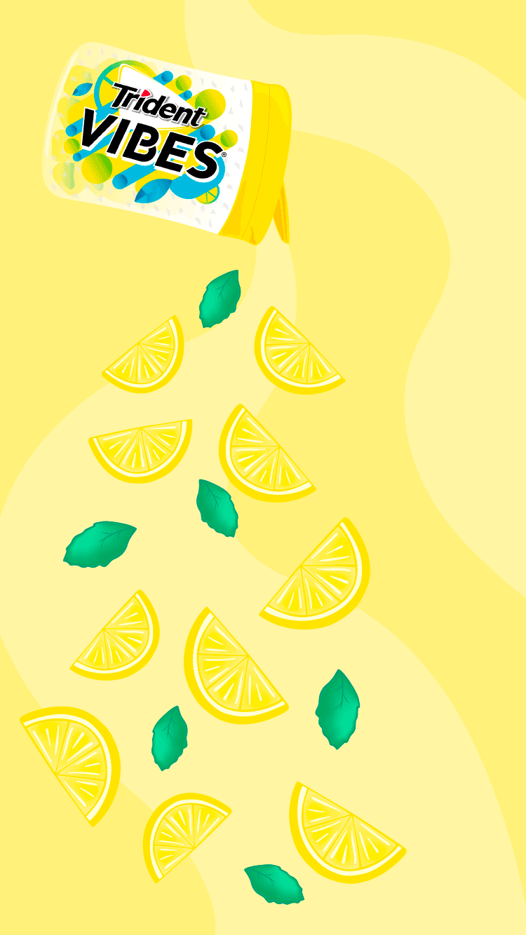 TridentVIBES Ooh La Lemon